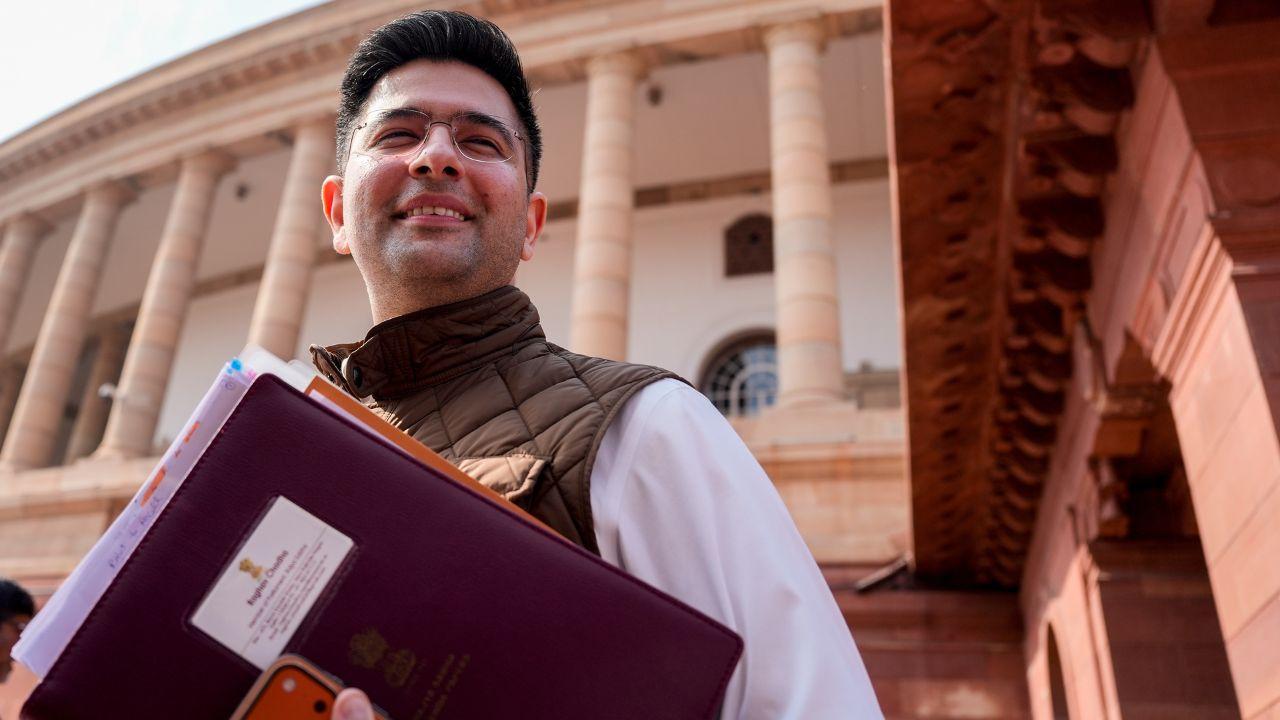 Raghav Chadha. Pic/PTI